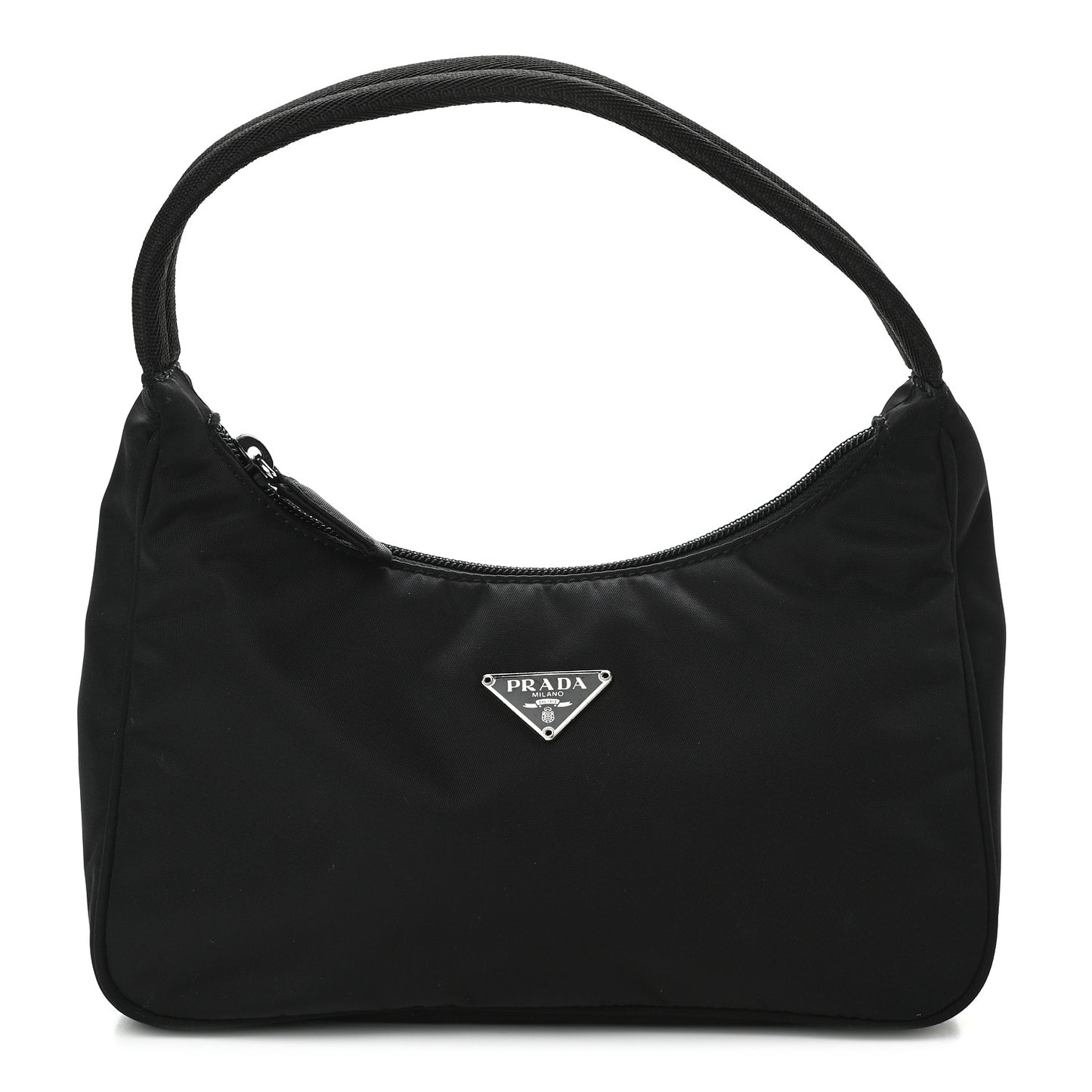Tessuto Nylon Sport Mini Shoulder Bag Black