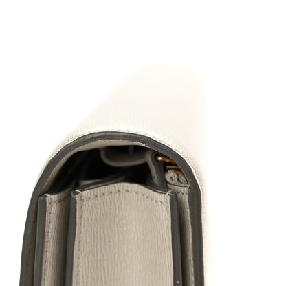 Celine Liege Calfskin Medium Classic Box Flap Bag Pale Grey 11 of 13