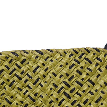 Bottega Veneta Nappa Intrecciato Large Cabat Green Black 12 of 17