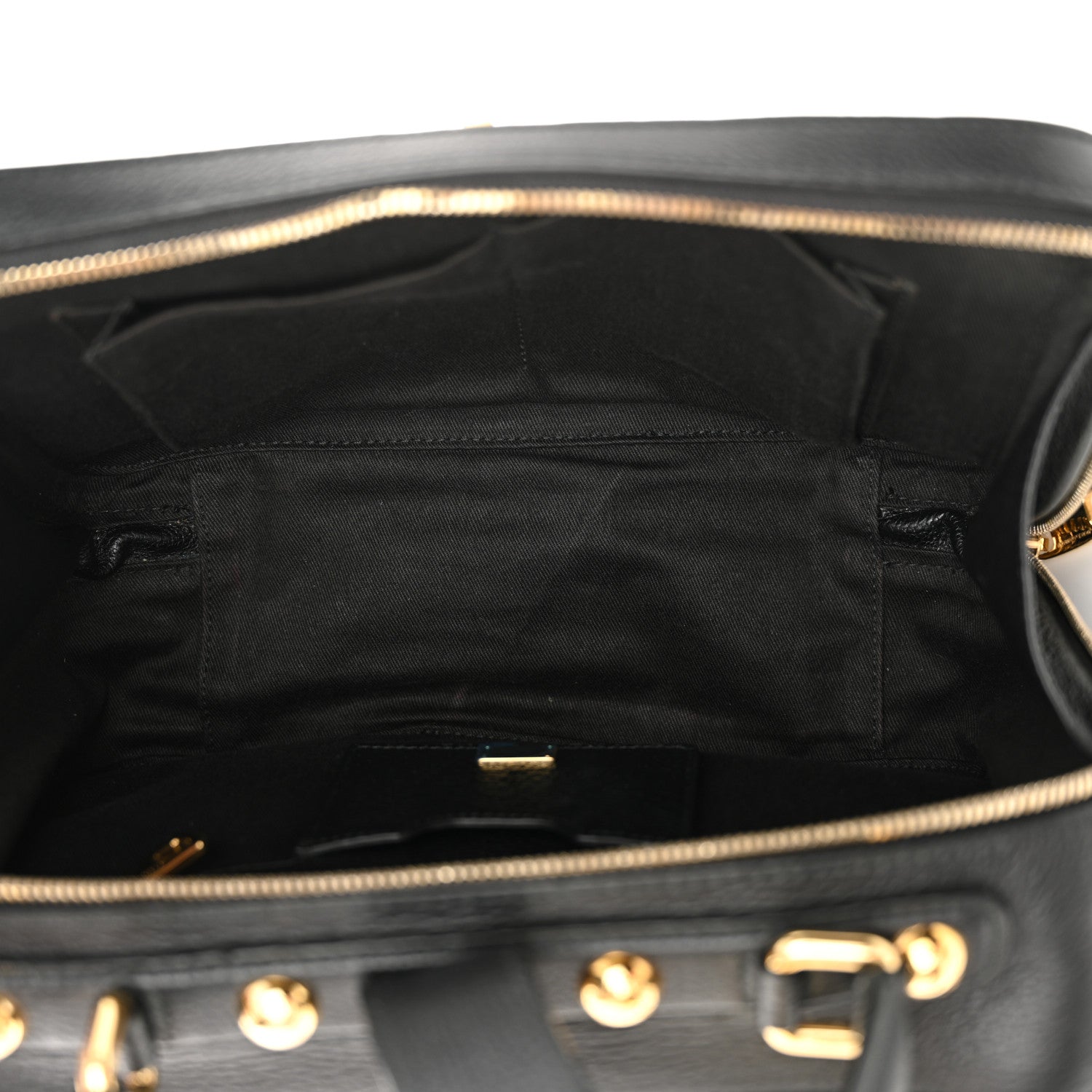 Dolce & Gabbana Drummed Calfskin Rosaria Shoulder Bag Black 6 of 10