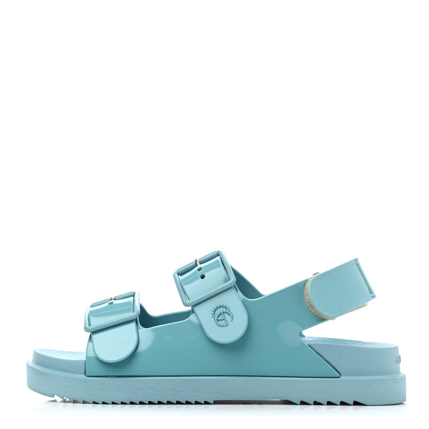 Rubber Mini Double G Womens Isla Dad Sandals 37 Dusty Azure