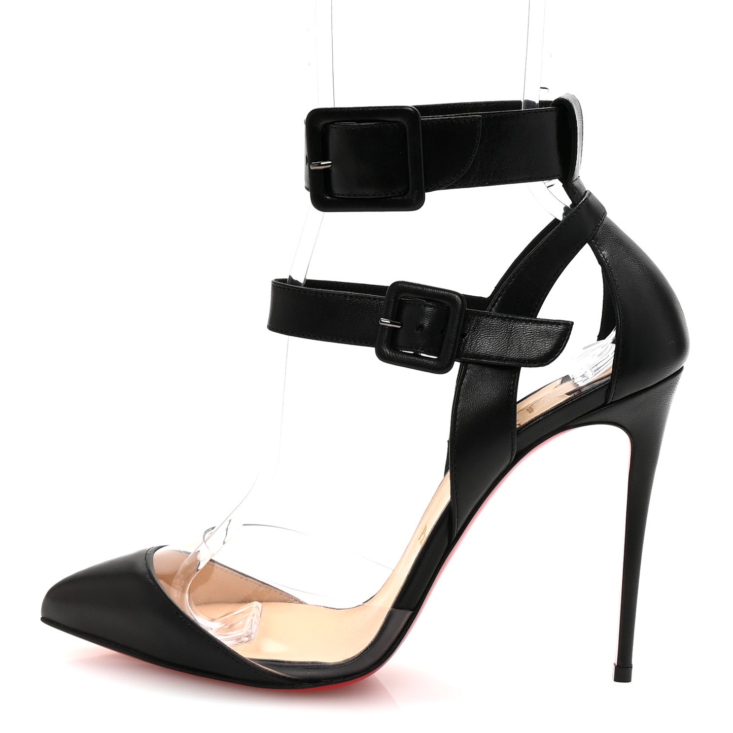 Calfskin PVC Multimiss 100 Pumps 38.5 Black