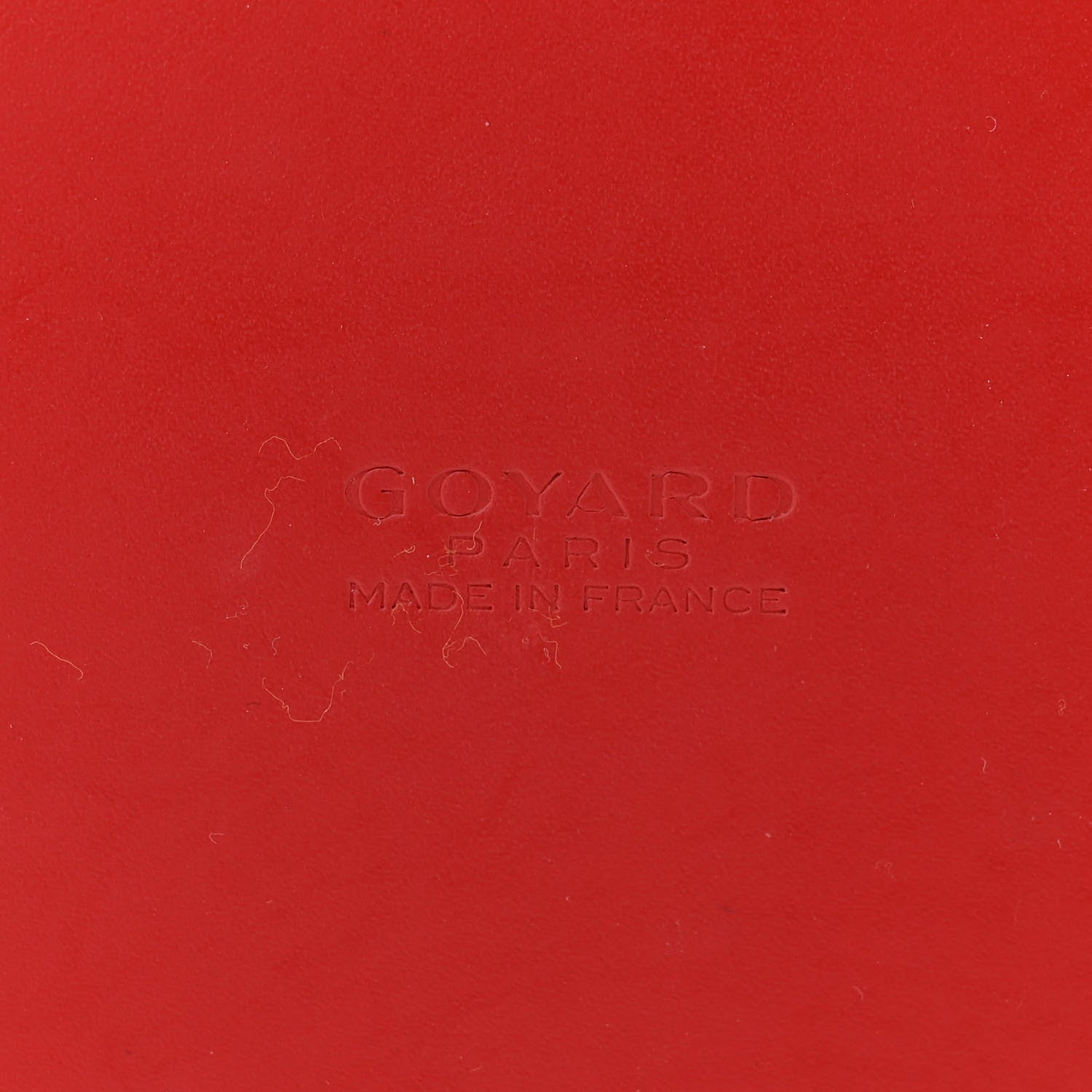 Goyard Goyardine Mini Vendome Red 6 of 9