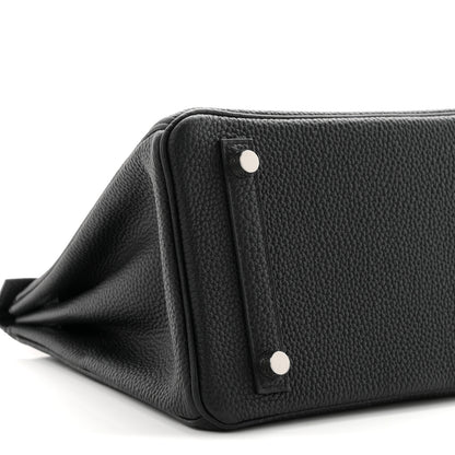 Hermes Togo Birkin 25 Black 8 of 10
