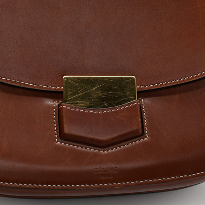 Celine Supersoft Calfskin Medium Trotteur Chestnut 10 of 11