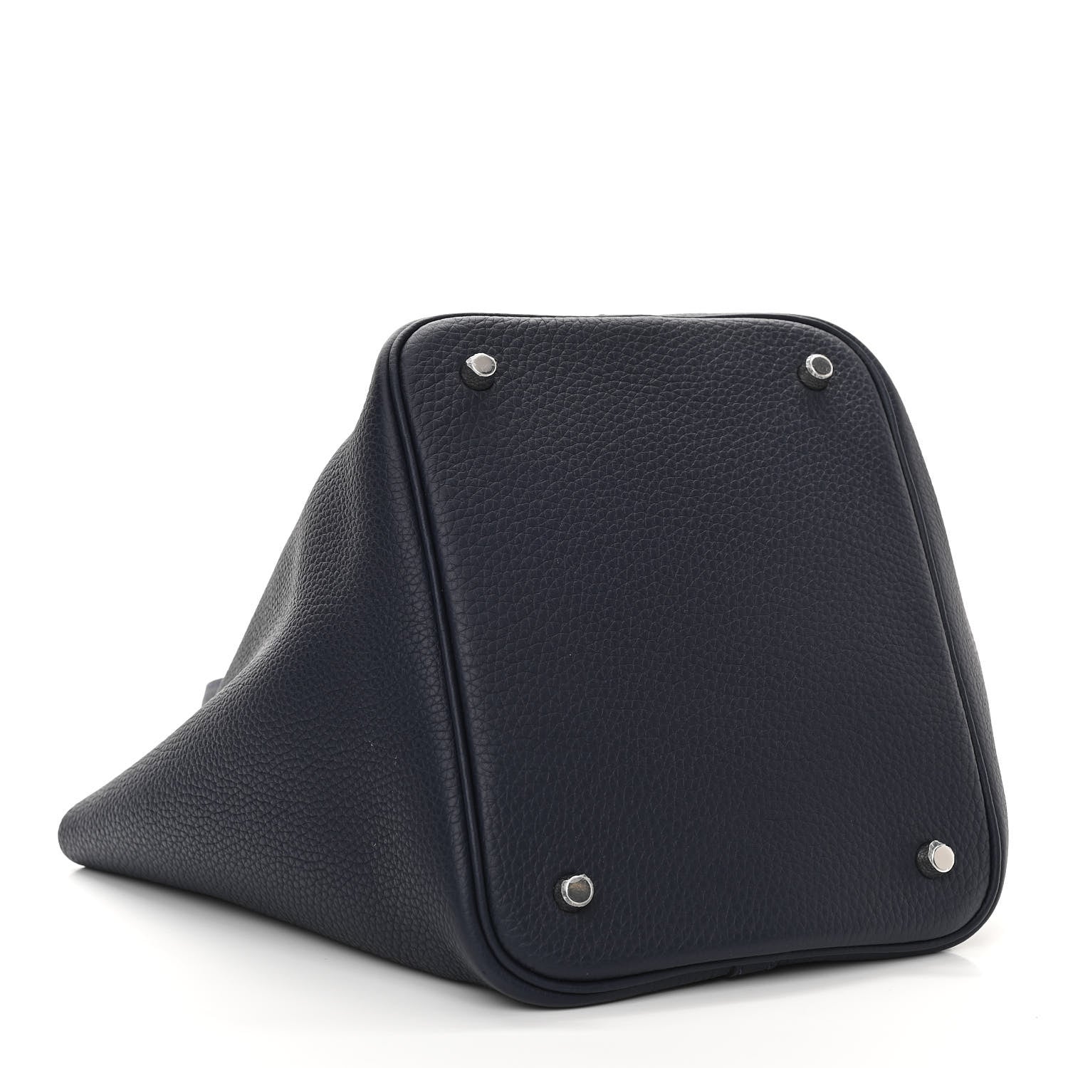 Hermes Taurillon Clemence Picotin Lock 22 MM Bleu Nuit 3 of 10