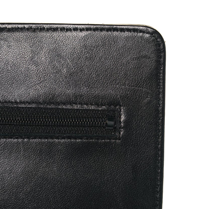 Chanel Lambskin Quilted Wallet On Chain WOC Black 12 of 13