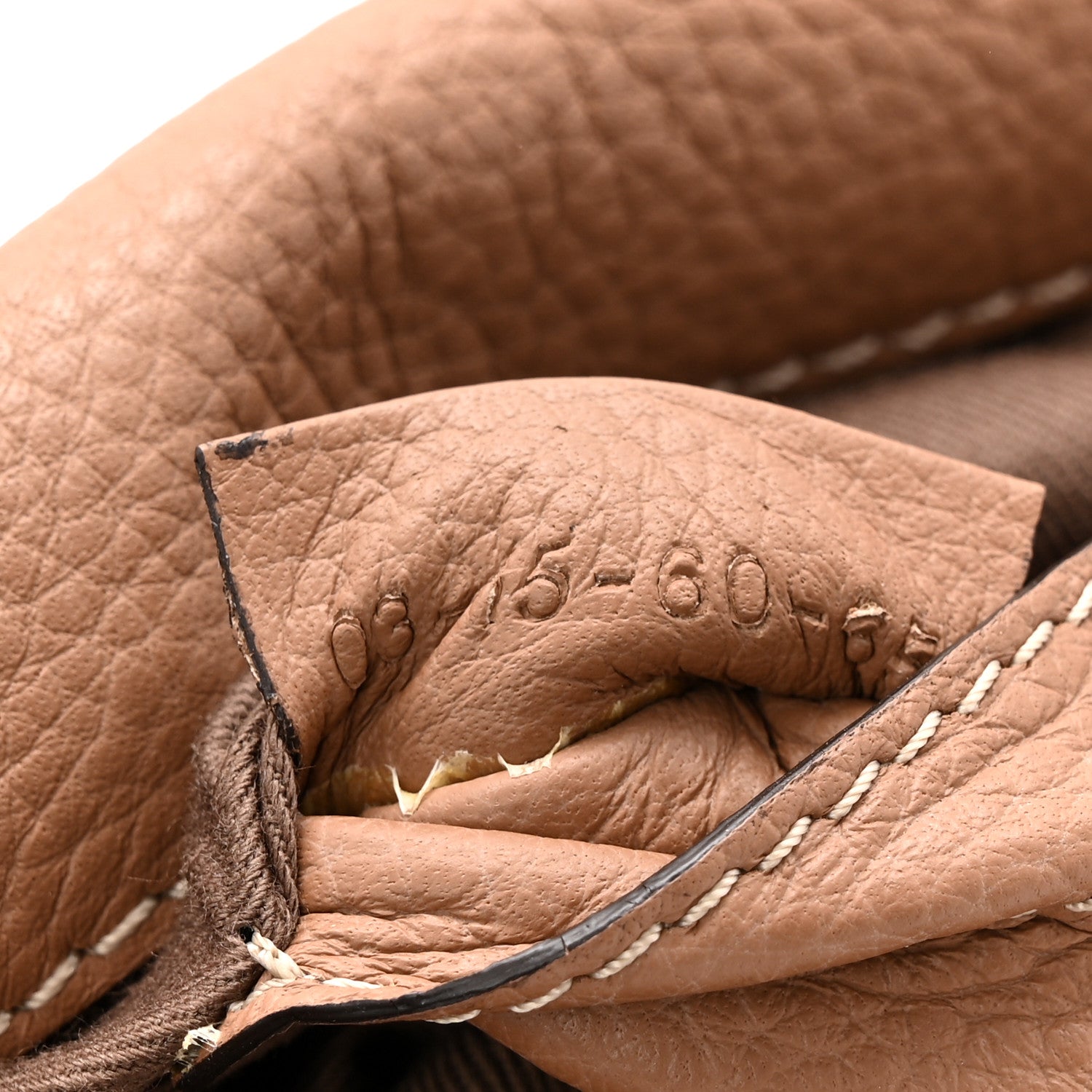 Chloe Calfskin Mini Marcie Round Crossbody Bag Nut 7 of 10