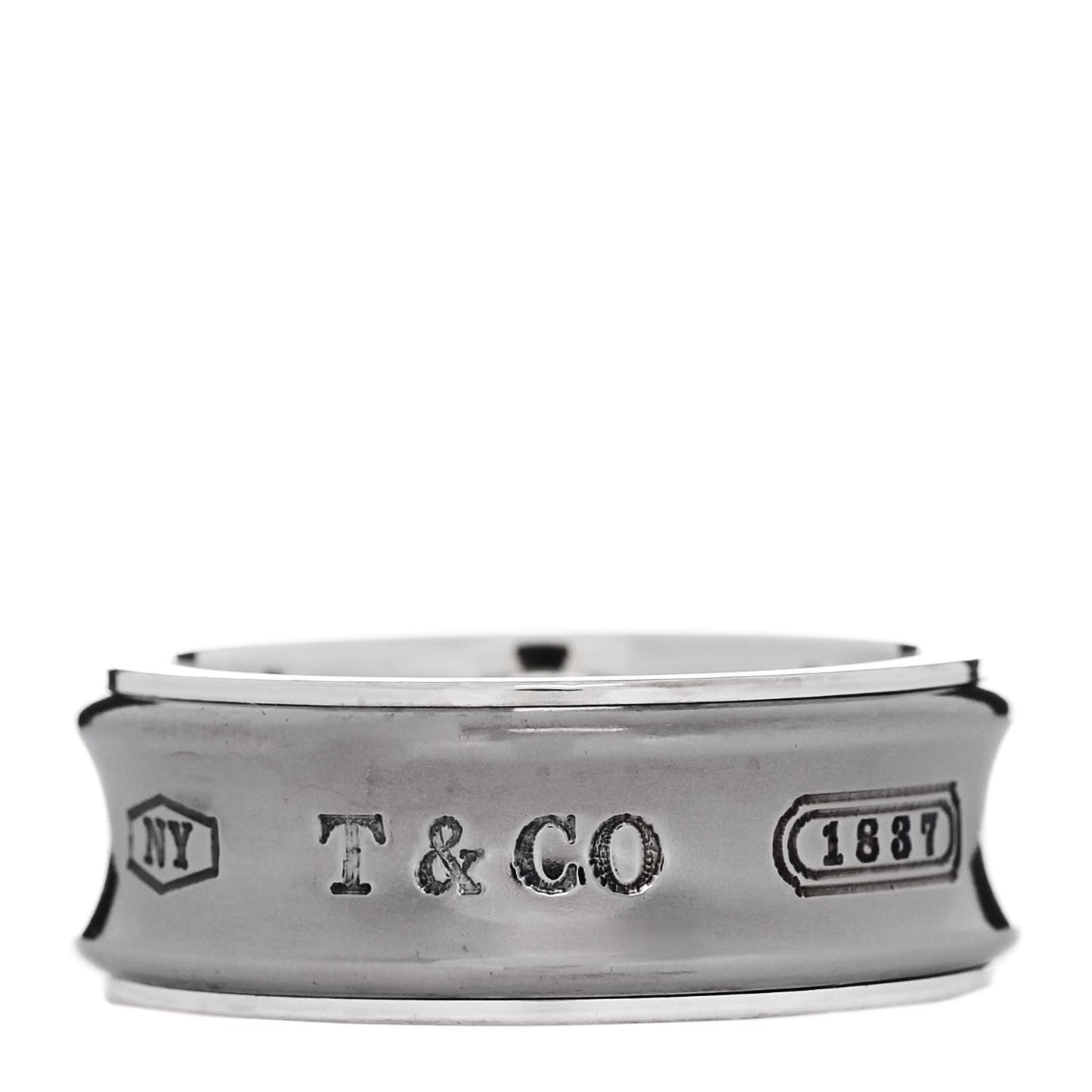 Sterling Silver 1837 Band Ring 58 8.5