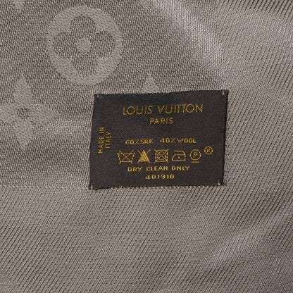 Louis Vuitton Silk Wool Monogram Shawl Verone 5 of 5