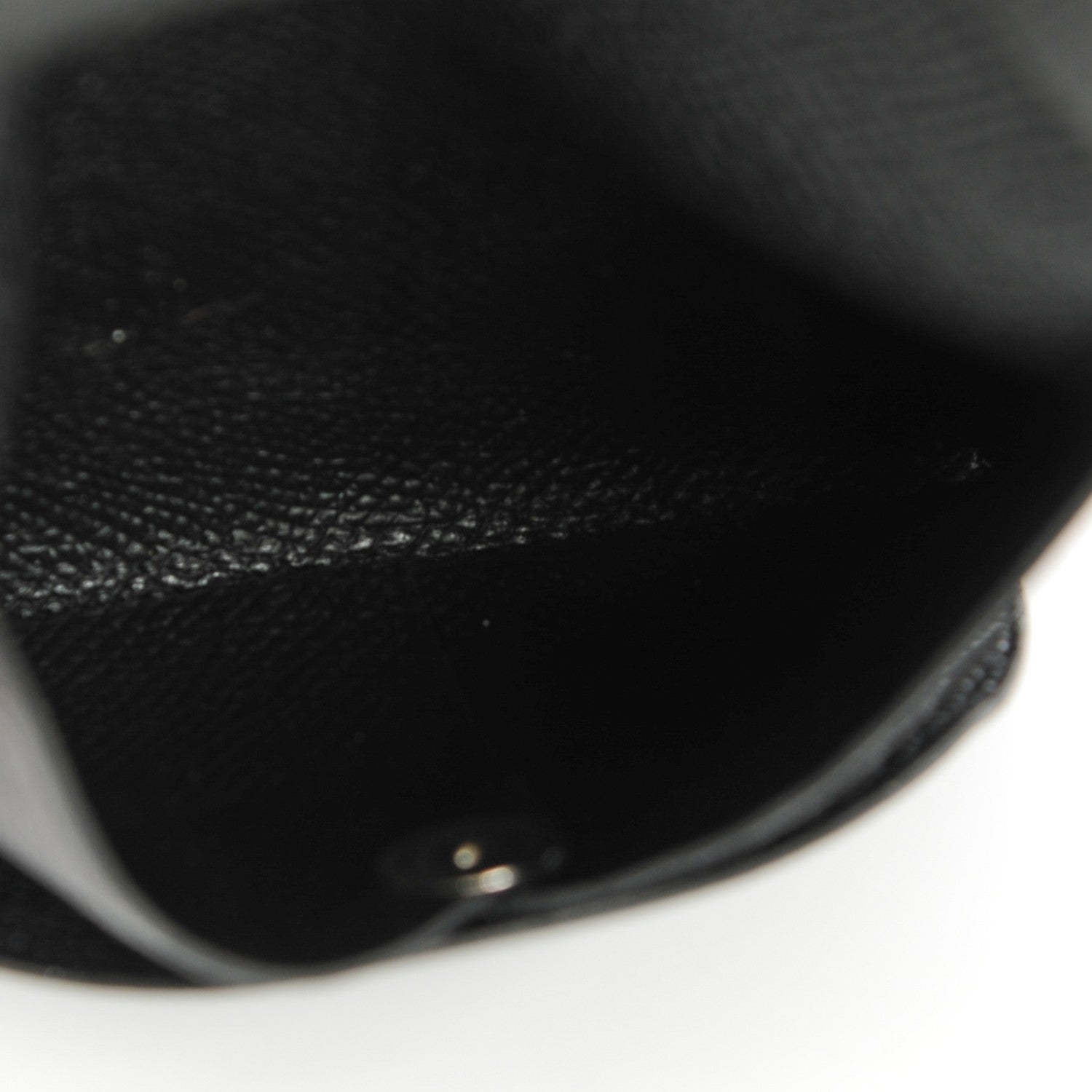 Hermes Epsom Bastia Coin Purse Black 5 of 7
