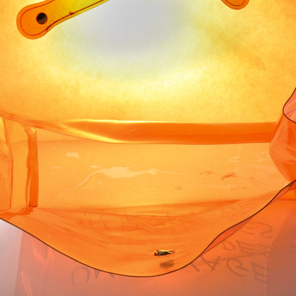 Hermes Vinyl Souvenir De L'Exposition Kelly Orange 5 of 12