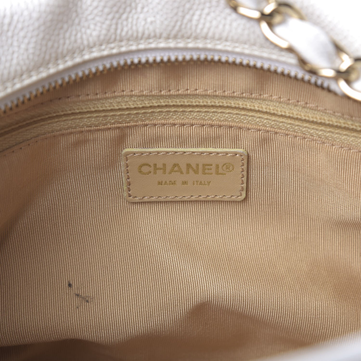 Chanel Caviar Quilted Petit Timeless Tote PTT White 8 of 11