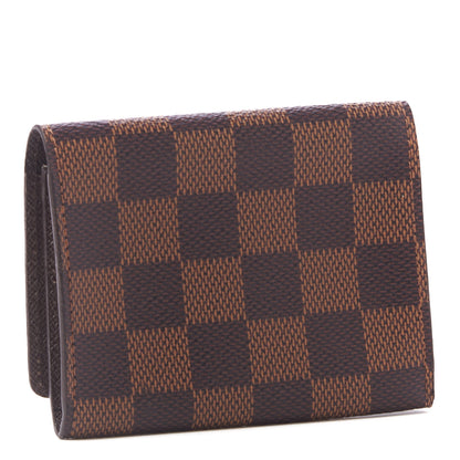 Louis Vuitton Damier Ebene Business Card Holder 2 of 7