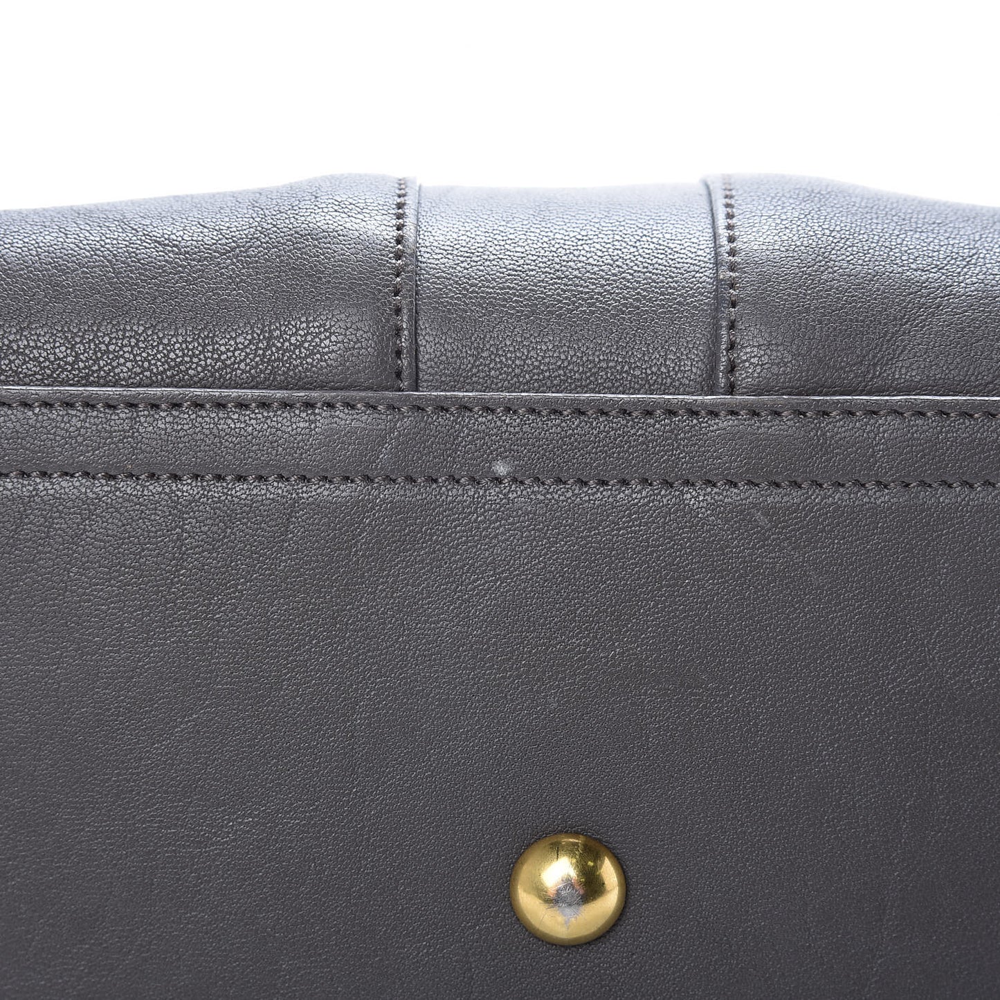 Sheepskin Small Cabas ChYc Grey