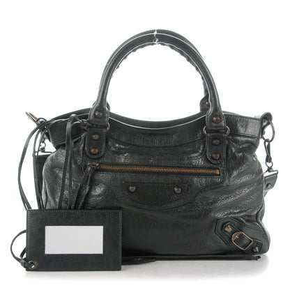 Balenciaga Agneau Classic Hardware Town Black 1 of 8