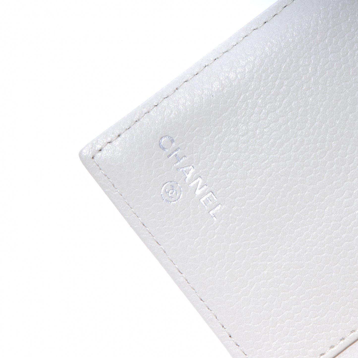 Caviar Reissue Classic Wallet White