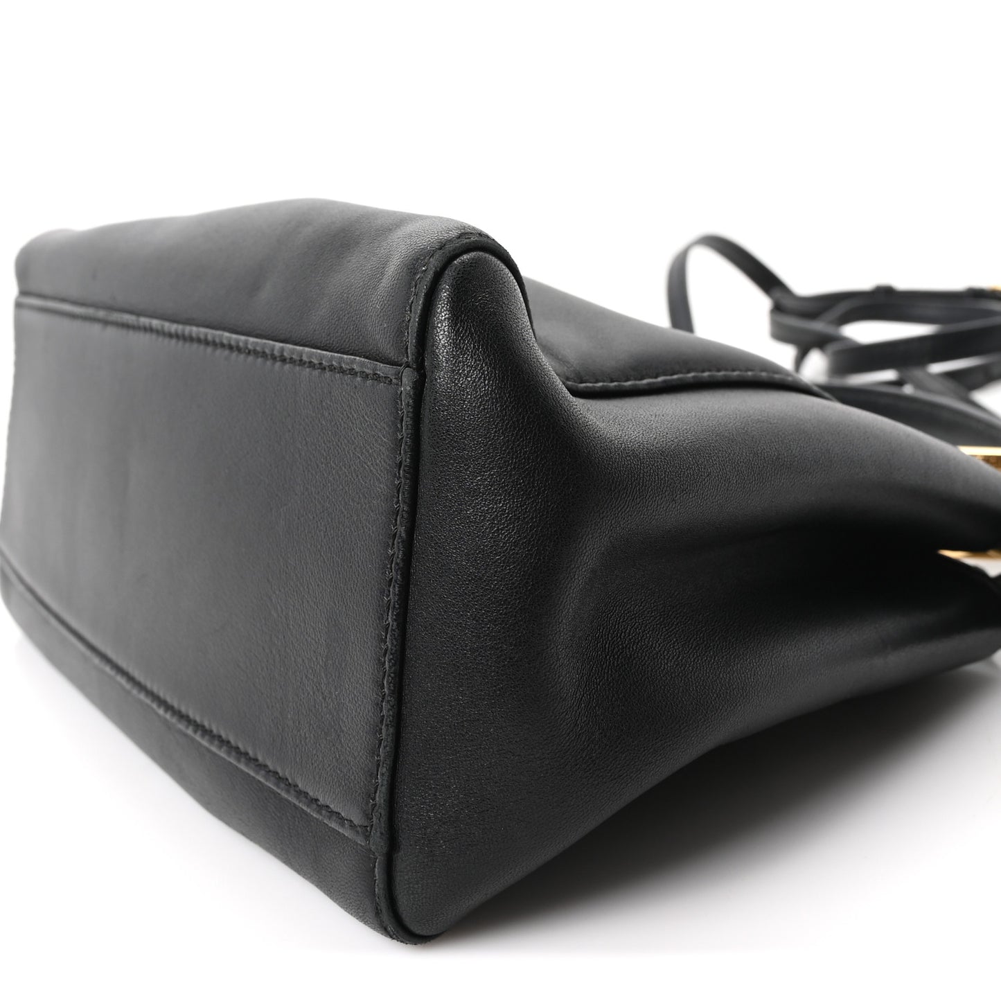 Nappa Mini Peekaboo Iconic Satchel Black