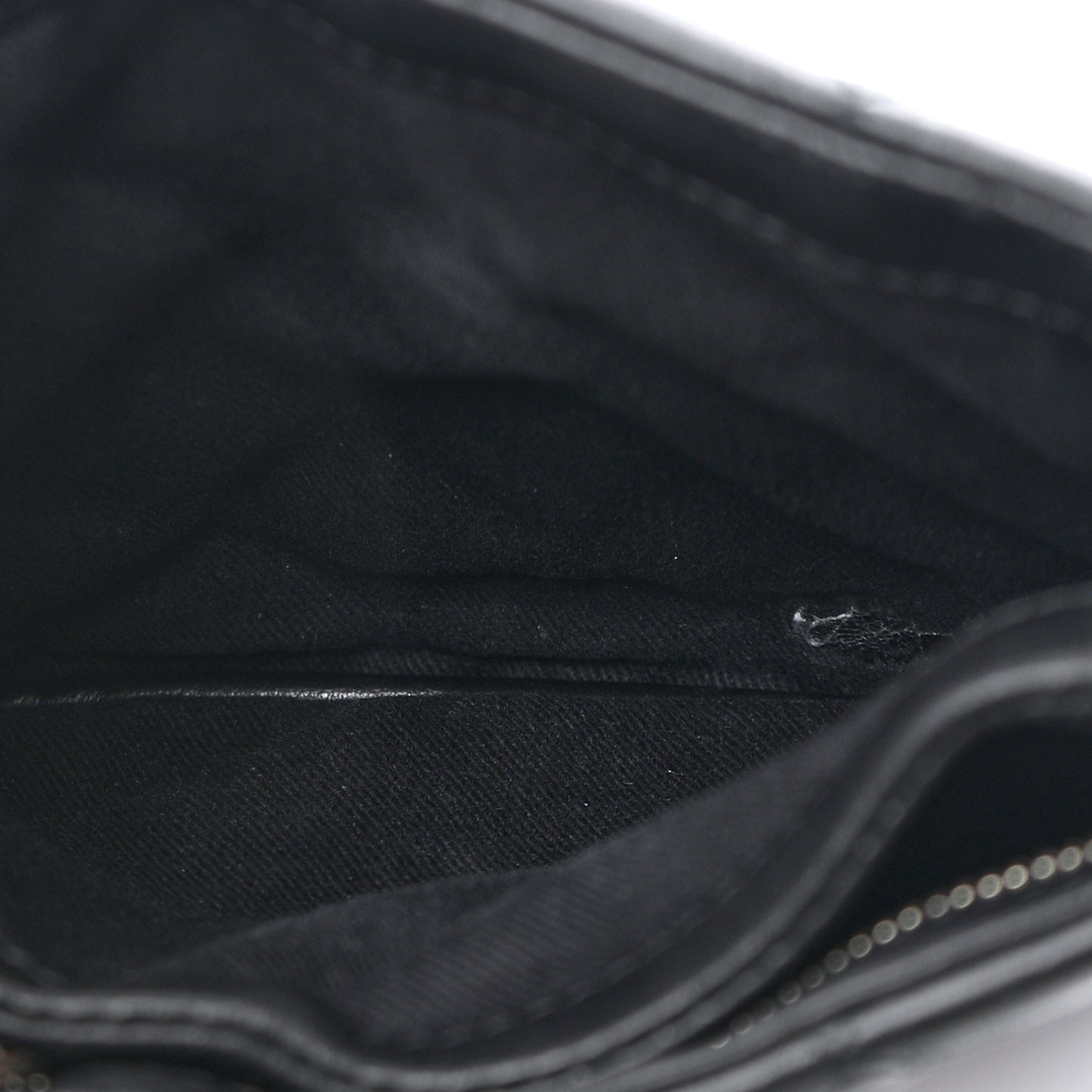 Lambskin Quilted Crossbody Bag Black