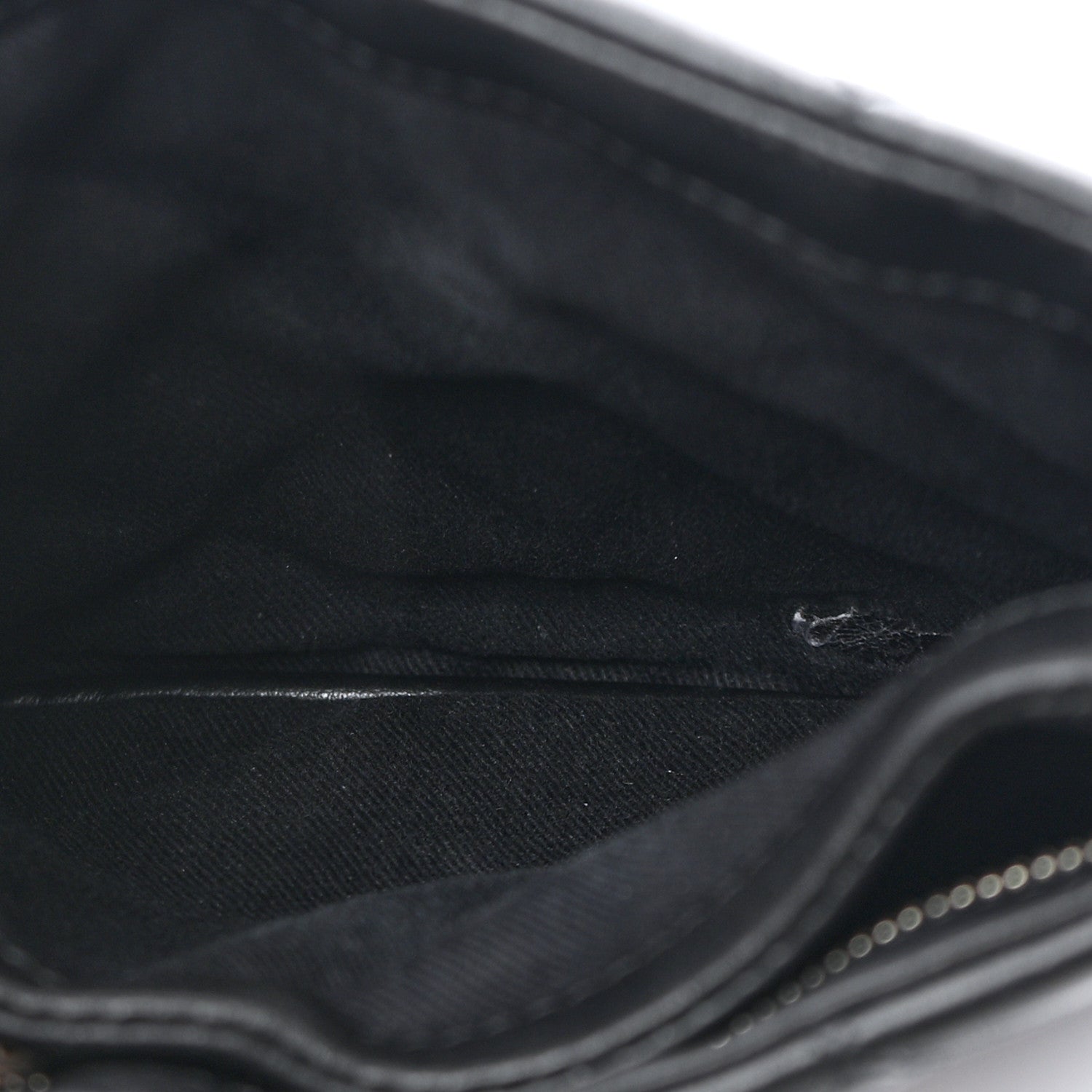 Chanel Lambskin Quilted Crossbody Bag Black 10 of 23
