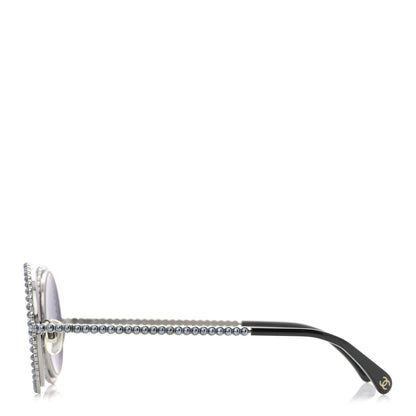 Chanel Pearl Round Sunglasses 71138 Grey 3 of 8