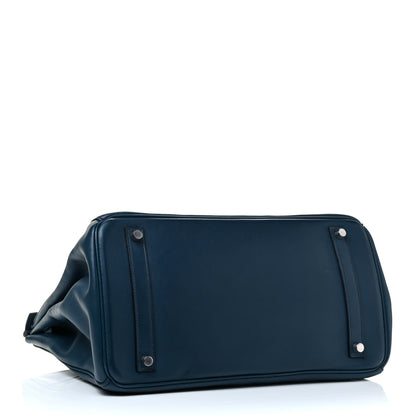 Hermes Swift Birkin 35 Bleu De Prusse 5 of 8
