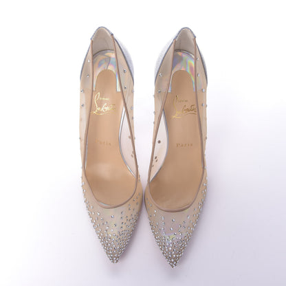 Christian Louboutin Crystal Strass Follies 100 Pumps 39.5 Crystal 6 of 10