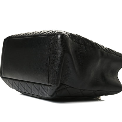Chanel Caviar Quilted Grand Shopping Tote GST Black 11 of 16