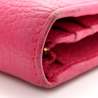 Gucci Dollar Calfskin GG Marmont Card Case Box Pink 11 of 13