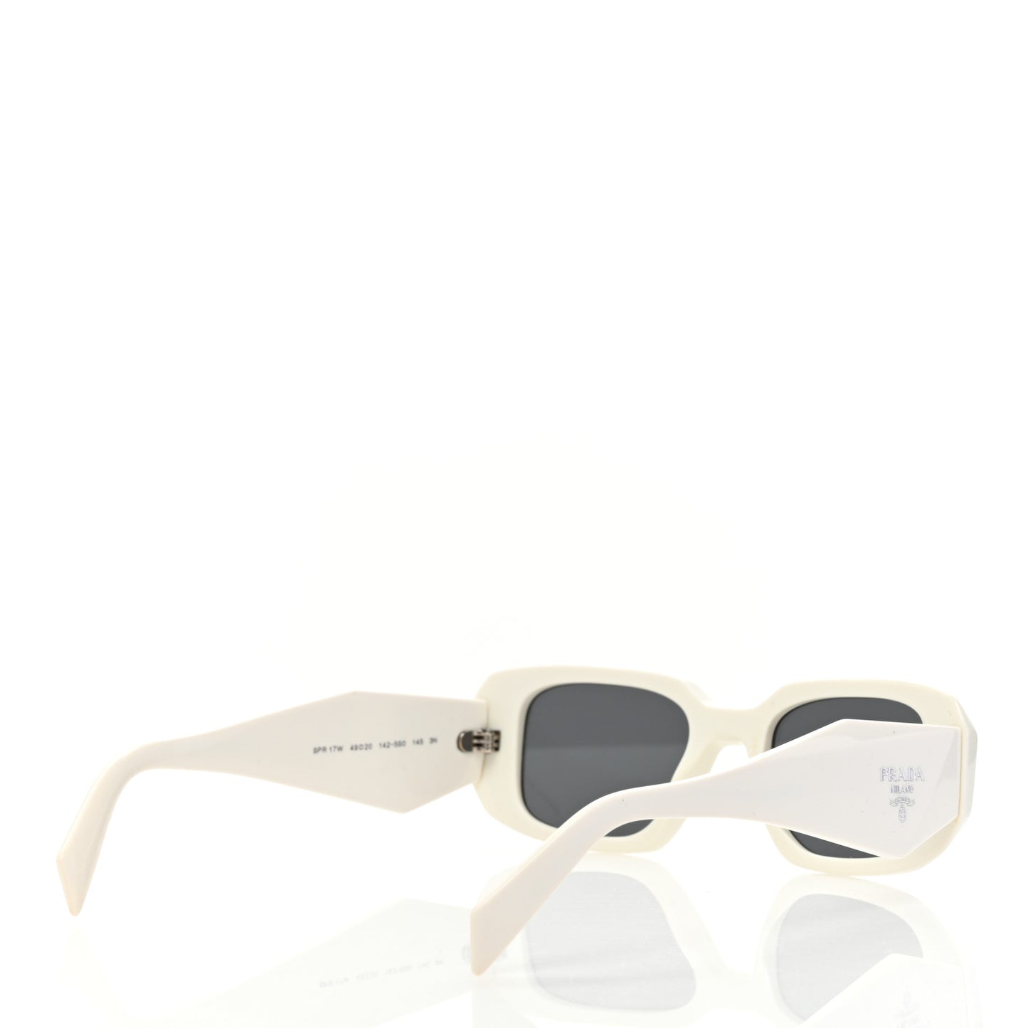 Acetate Symbole Sunglasses SPR 17W White