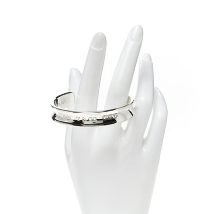 Tiffany Sterling Silver 1837 Cuff Bracelet 2 of 4