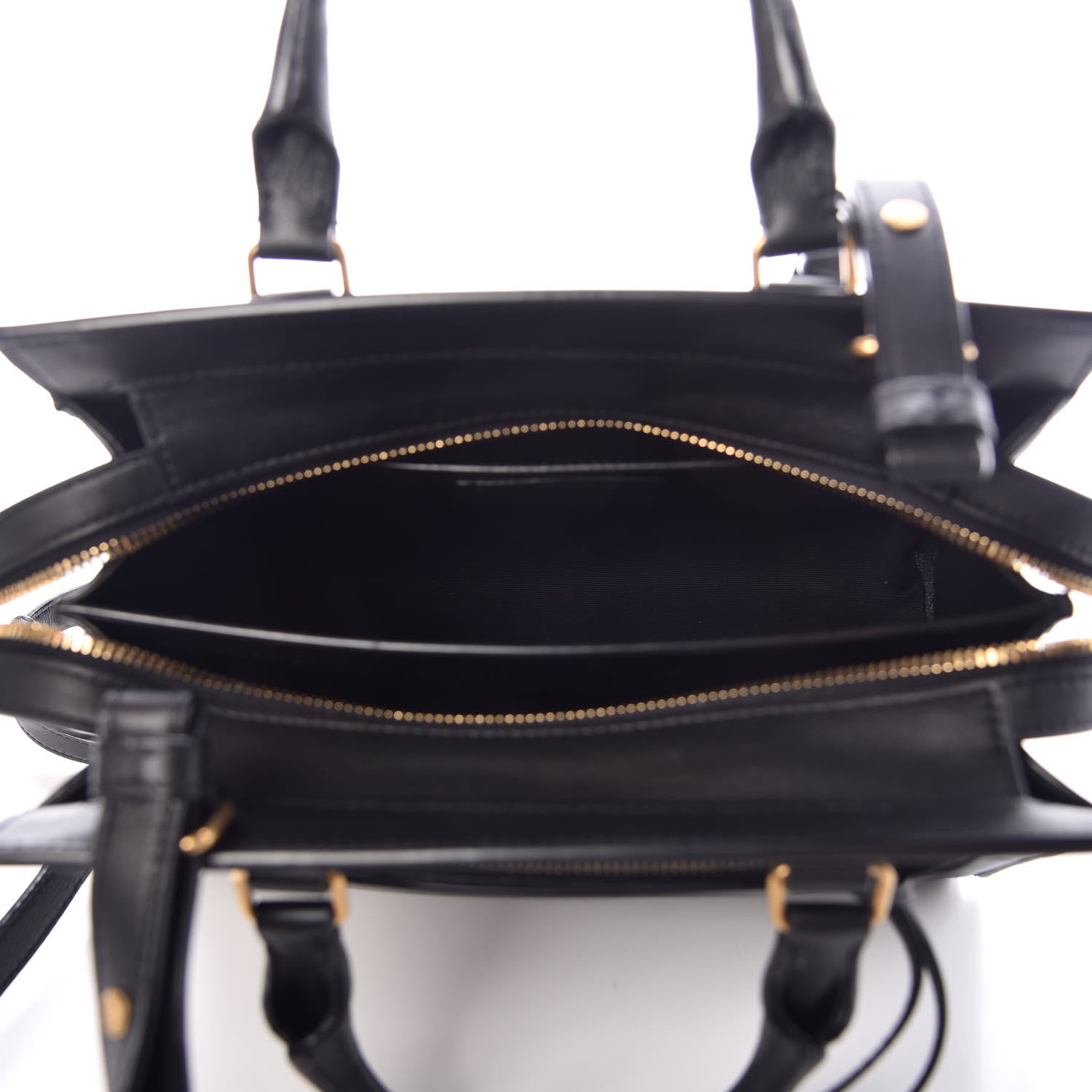 Saint Laurent Smooth Calfskin Small Eastside Tote Black 5 of 11