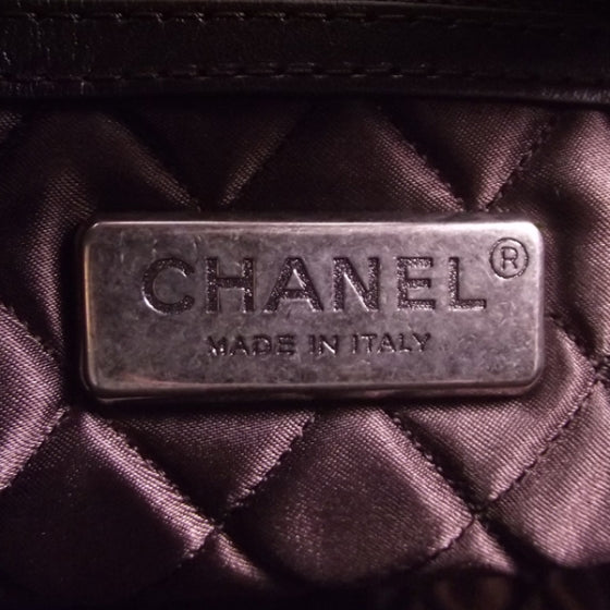 Chanel Calfskin Open Tote Chain Briefcase Bag 8 of 12