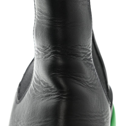 Bottega Veneta Calfskin The Flash Chelsea Boots 38 Black Grass 11 of 15