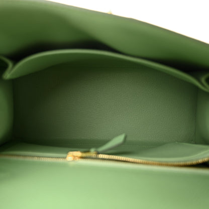 Hermes Epsom Kelly Sellier 25 Vert Criquet 5 of 11