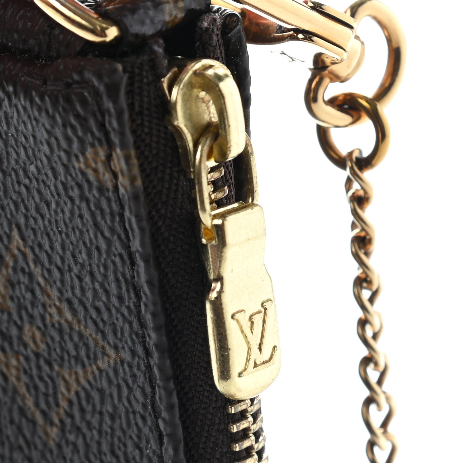 Louis Vuitton Monogram Mini Pochette Accessories 8 of 10