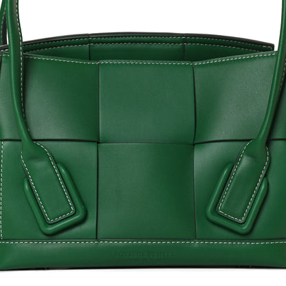 Bottega Veneta French Calfskin Maxi Intrecciato Arco 33 Racing Green 8 of 16