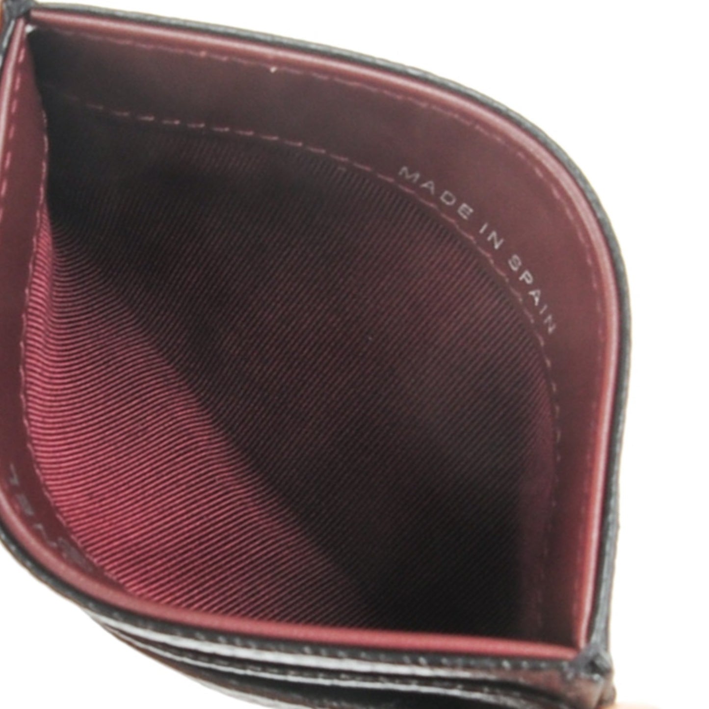 Caviar Quilted Card Holder Black