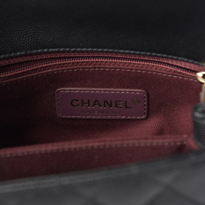 Chanel Caviar Quilted Mini Coco Handle Flap Black 7 of 11