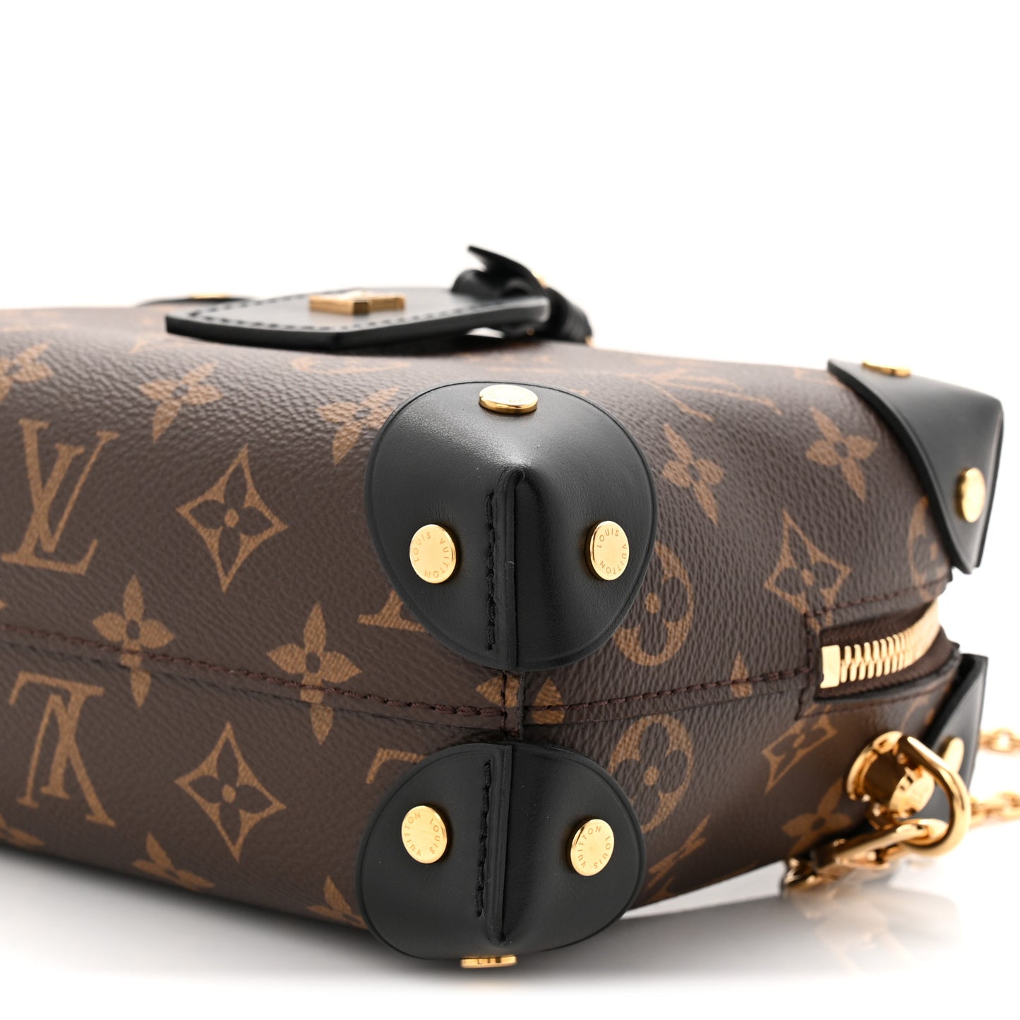 Monogram Petite Malle Souple Black