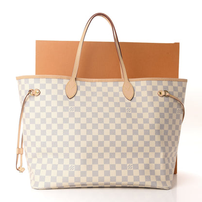 Louis Vuitton Damier Azur Neo Neverfull GM Rose Ballerine 12 of 12