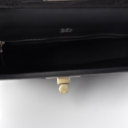 Hermes Togo Matte Alligator Swift Touch 24/24 29 Black 5 of 11