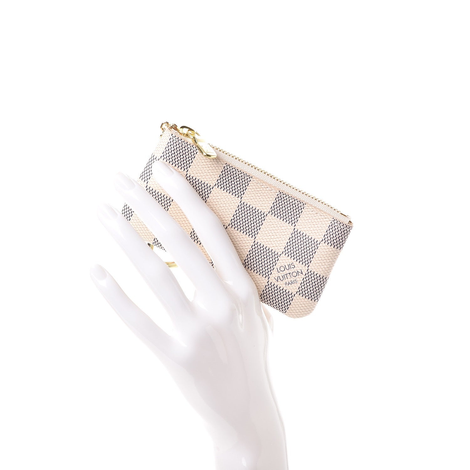 Louis Vuitton Damier Azur Key Pouch 2 of 8