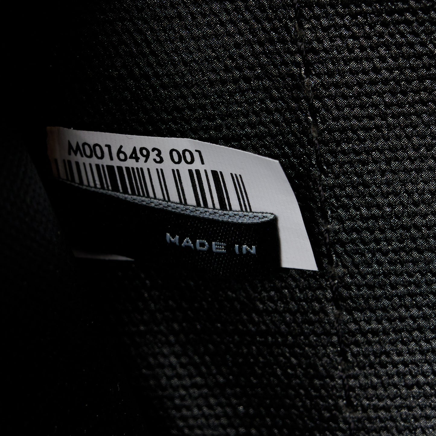 Cotton Canvas Small The Traveler Tote Bag Black