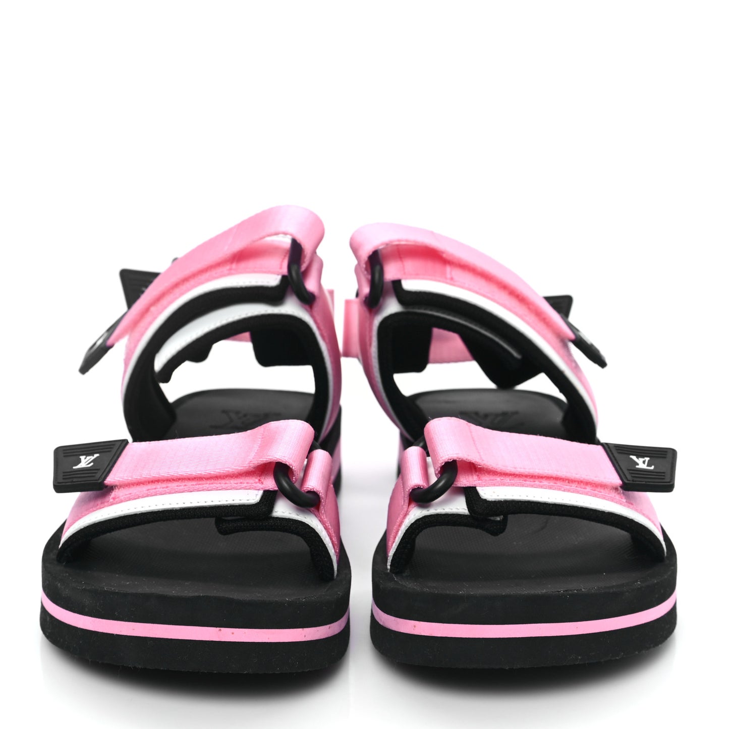 Monogram Flat Arcade Sandals 40 Pink