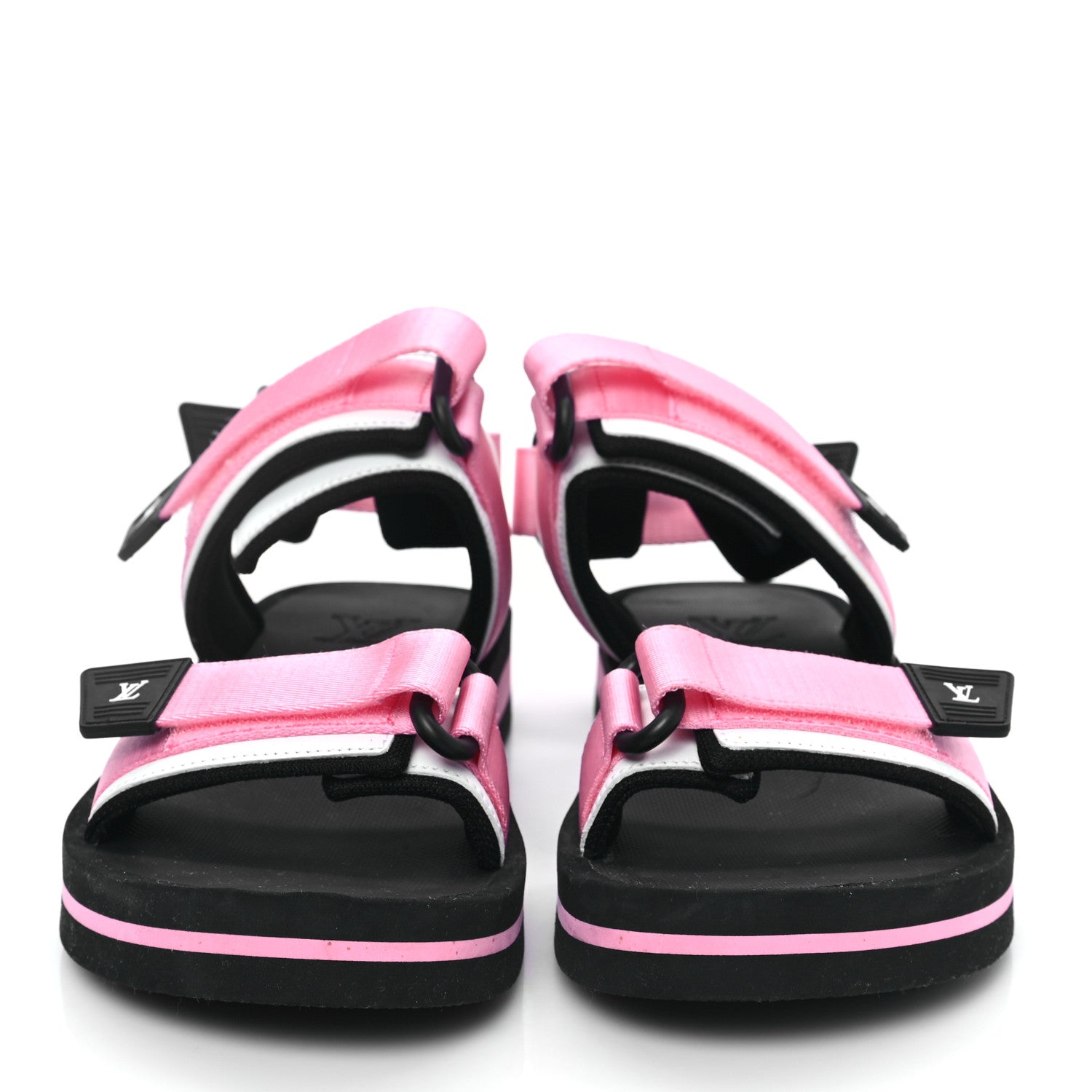 Louis Vuitton Monogram Flat Arcade Sandals 40 Pink 2 of 8