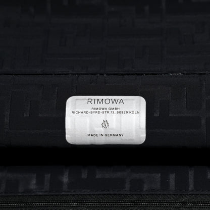 Fendi X RIMOWA Aluminum FF Print Roll Away Carry On Luggage Black 10 of 10