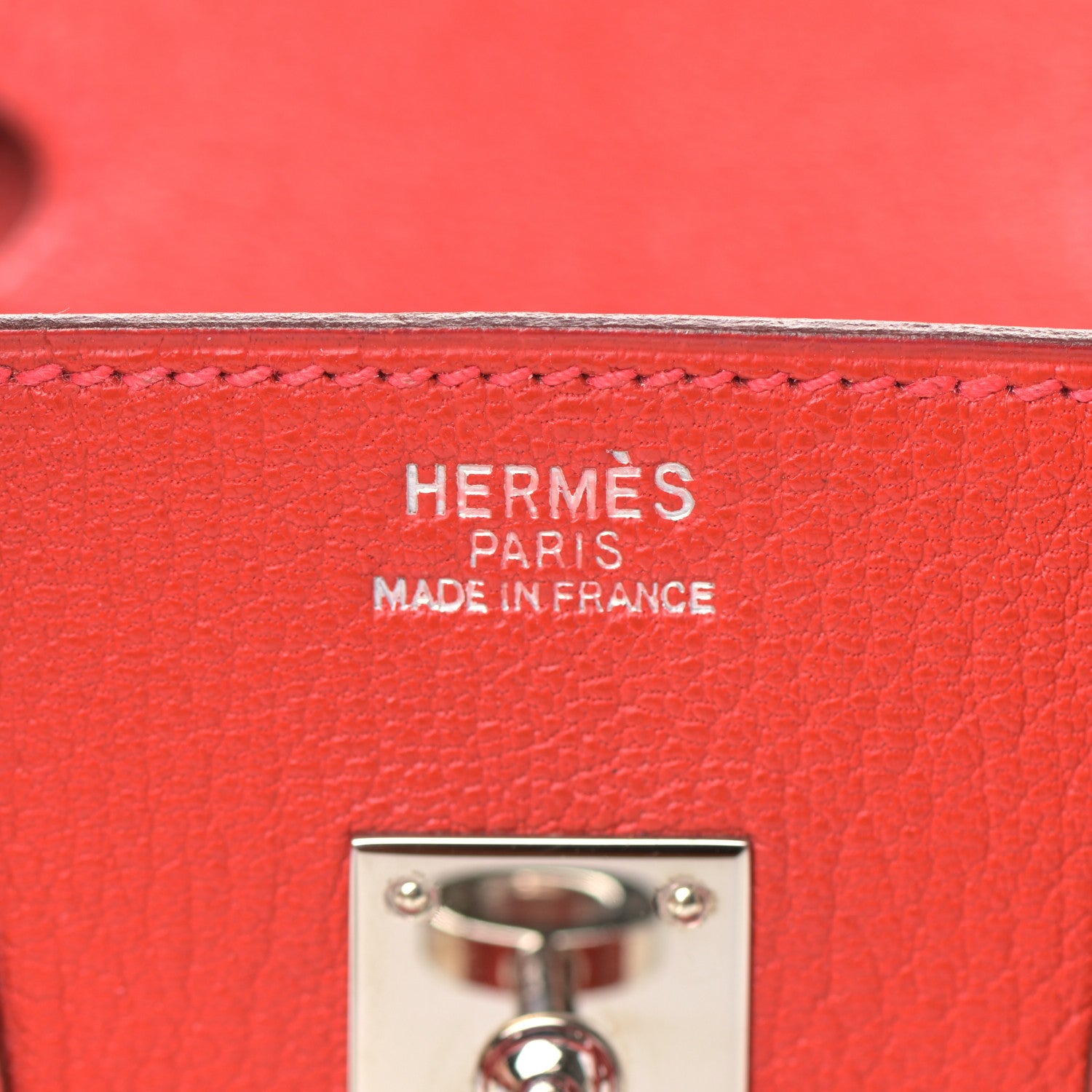 Hermes Chevre Mysore Birkin 25 Rouge Vif 22 of 42