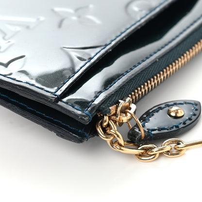 Louis Vuitton Vernis Key Pouch Blue Nuit 19 of 19