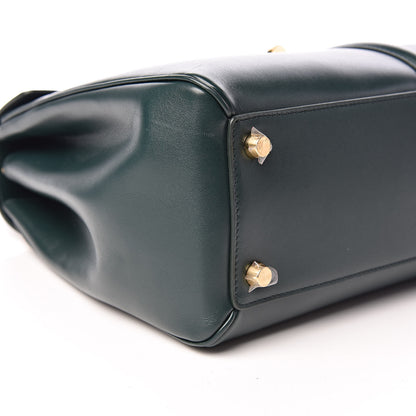 Celine Satinated Calfskin Medium 16 Top Handle Bag Amazone 10 of 14